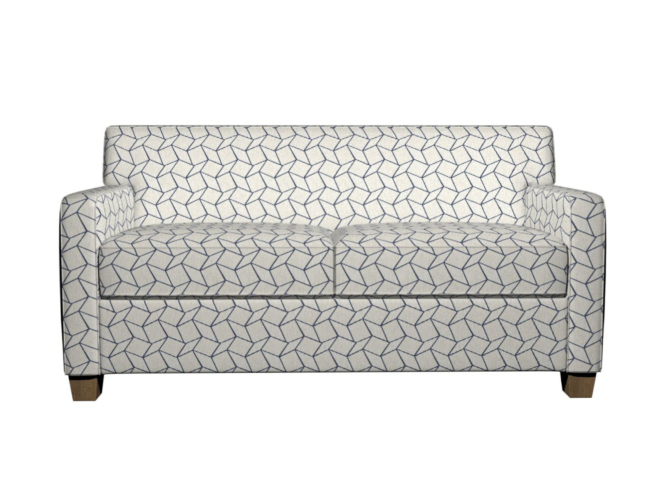 10007-05 Abstract & Geometric nan Blue Charlotte Select