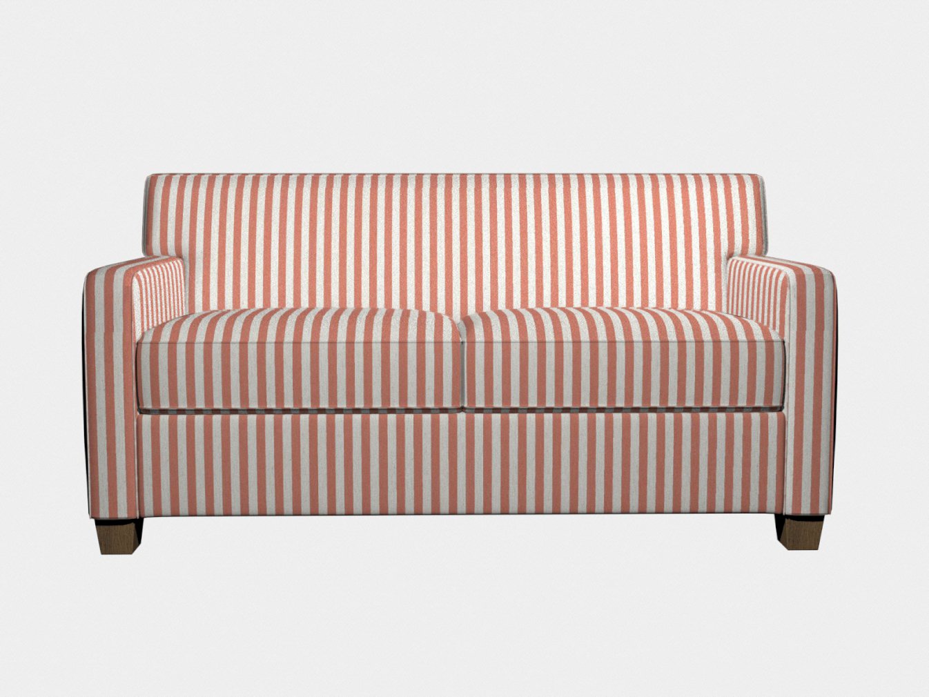 10009-03 Stripe nan Coral & Peach Charlotte Select
