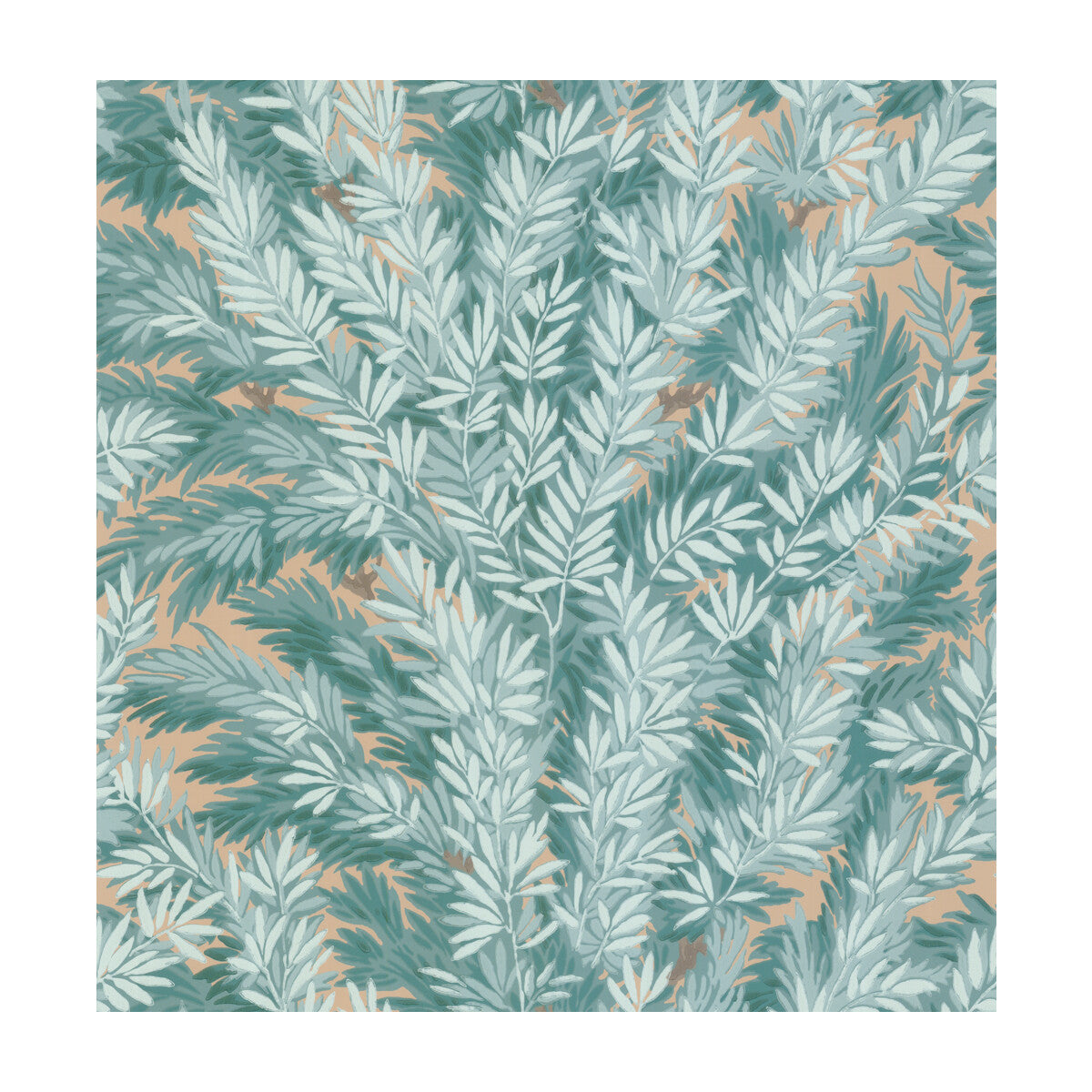 100/1001-CS FLORENCECOURT Teal Cole & Son Wallpaper