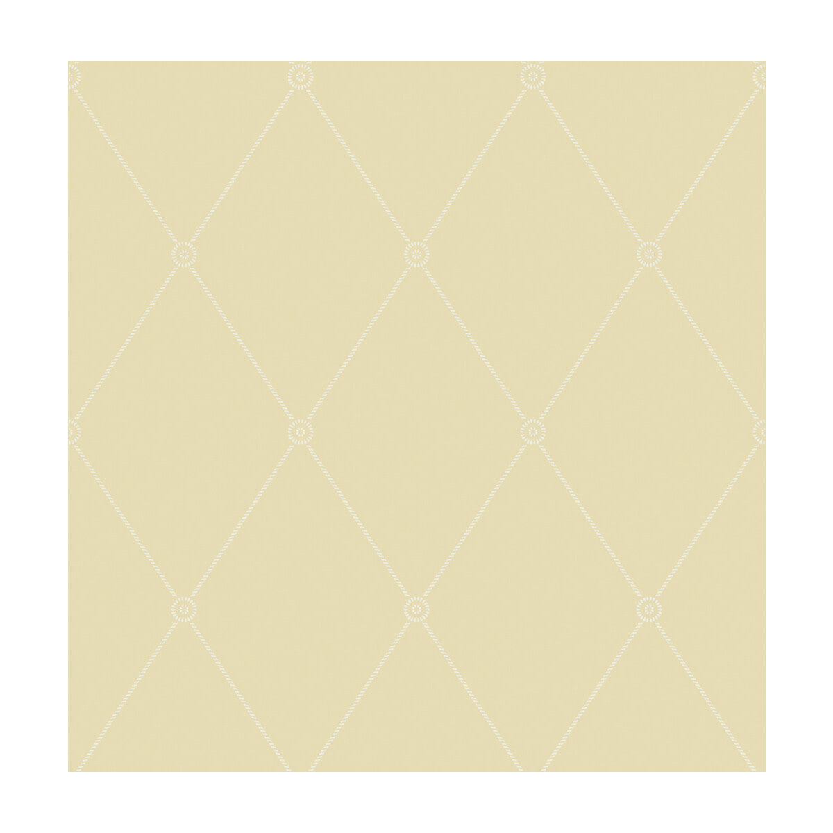 100/13063-CS LARGE GEORGIAN ROPE TRELLIS Straw Cole & Son Wallpaper
