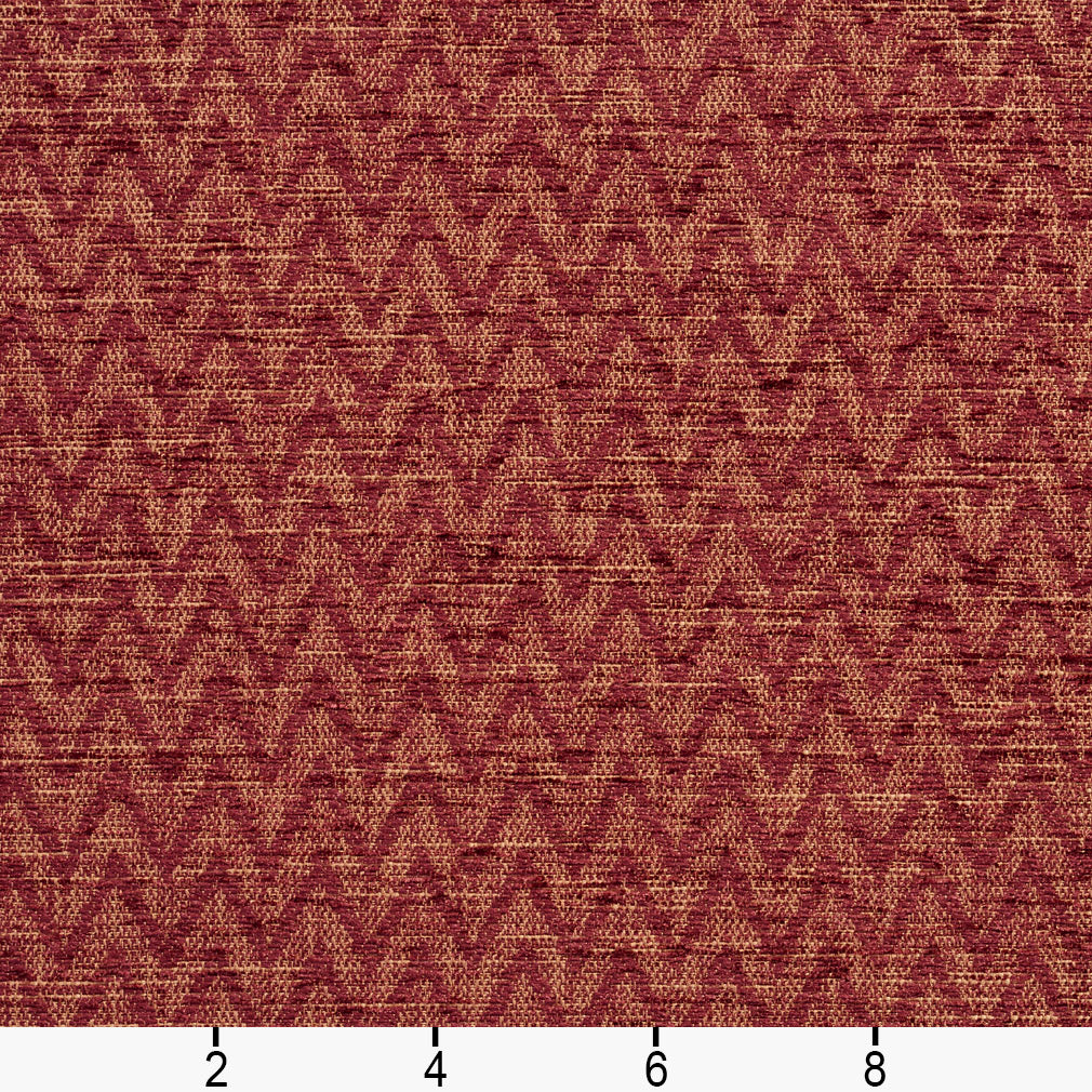 10450-10 Abstract & Geometric,Herringbone & Chevron nan Red & Burgundy Charlotte Select
