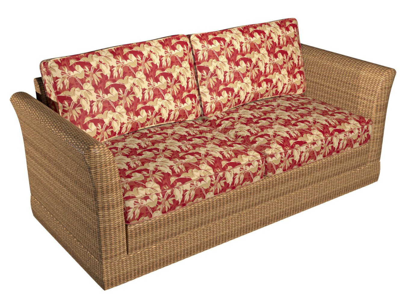 10660-01 Leaves,Tropical & Botanical nan Red & Burgundy Charlotte Select