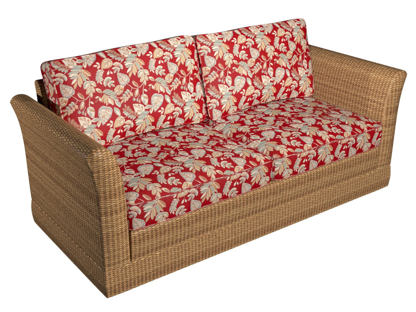 10750-01 Leaves,Tropical & Botanical nan Red & Burgundy Charlotte Select