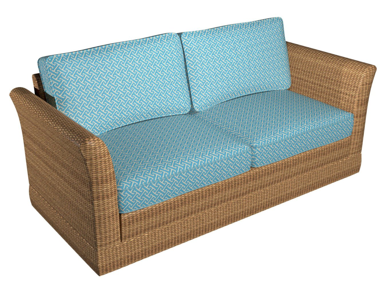 10760-01 Abstract & Geometric nan Blue Charlotte Select