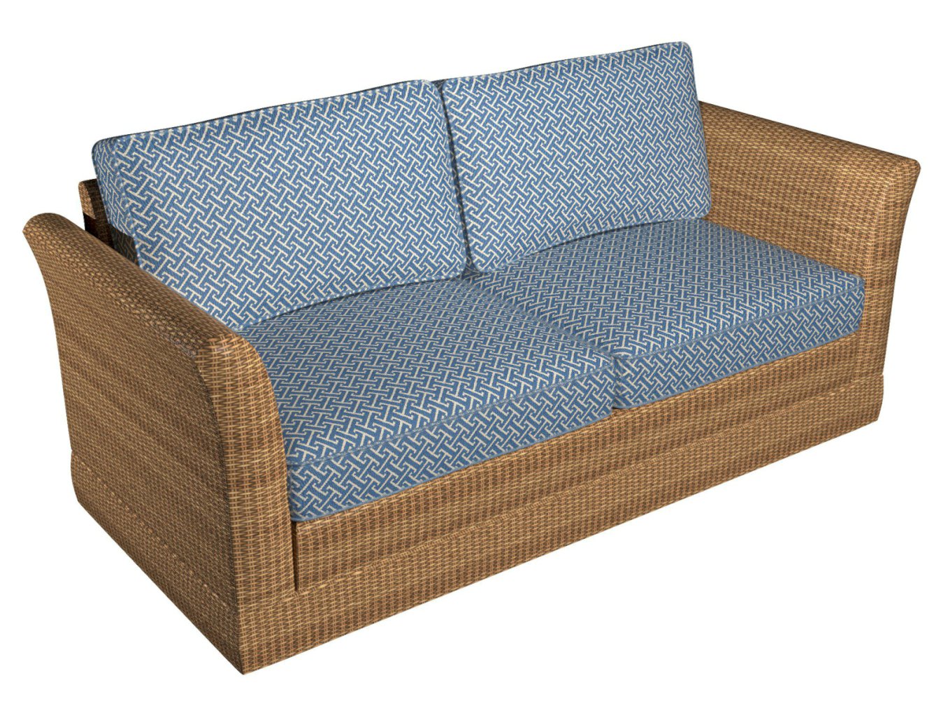 10760-06 Abstract & Geometric nan Blue Charlotte Select
