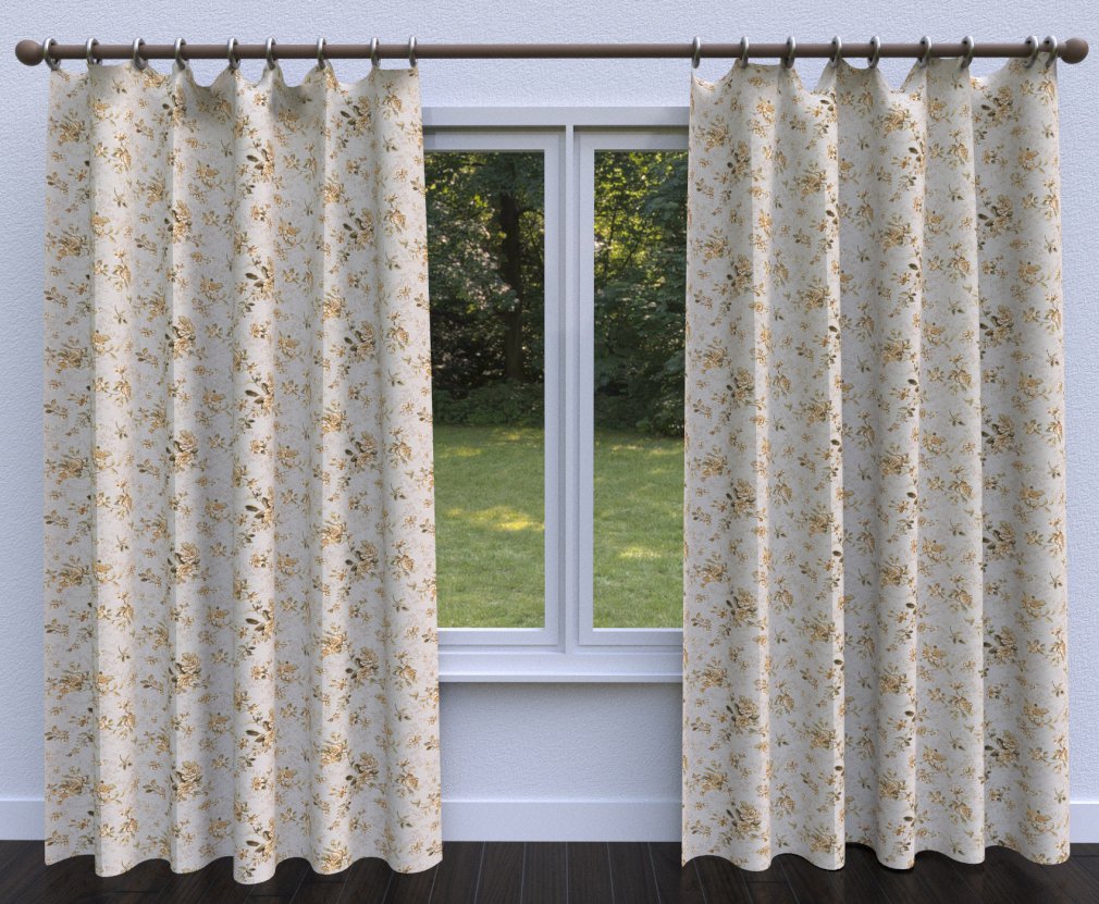 10820-03 Floral nan Gold & Yellow Charlotte Select
