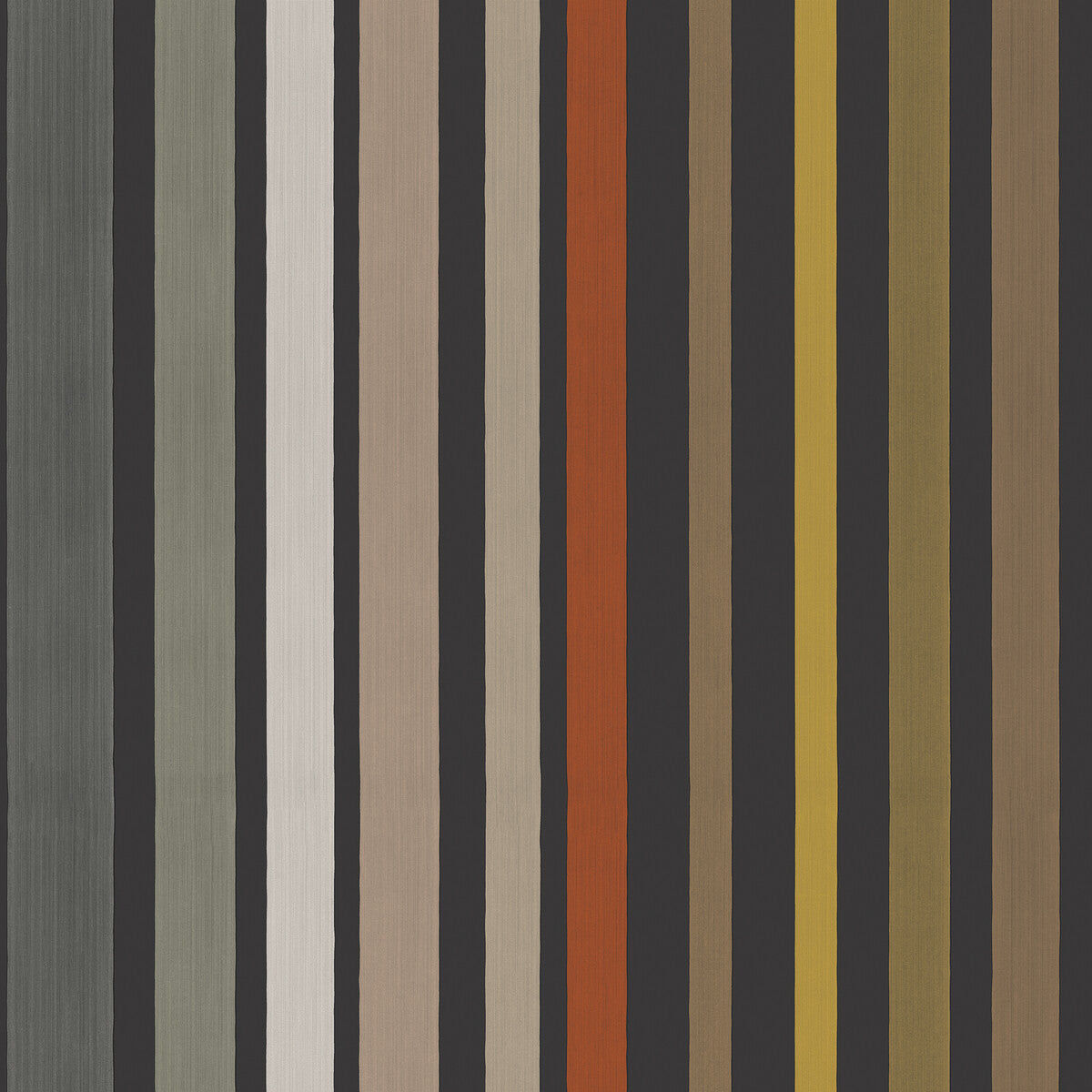 108/6031-CS CAROUSEL STRIPE Charcoal Cole & Son Wallpaper