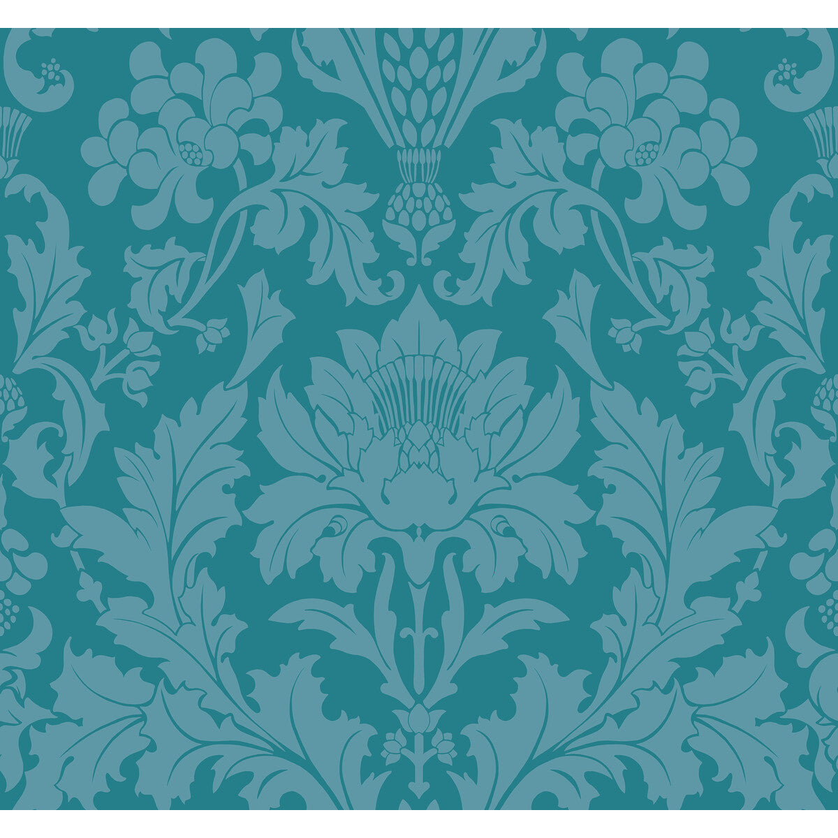 108/7033-CS FONTEYN Teal Cole & Son Wallpaper