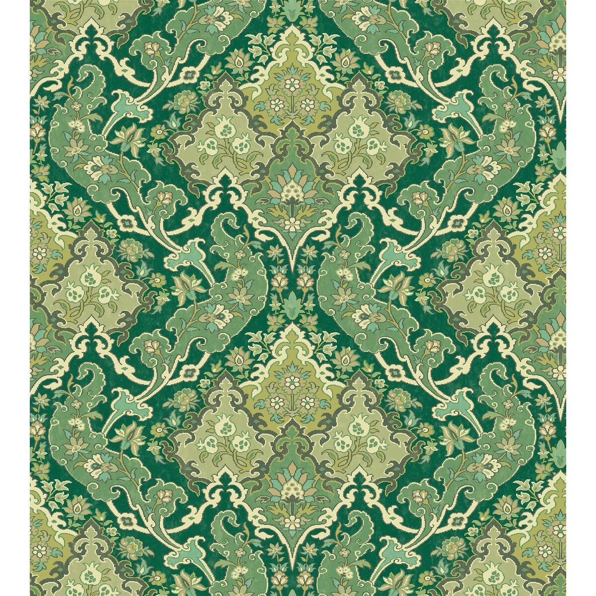 108/8041-CS PUSHKIN Forest Green Cole & Son Wallpaper