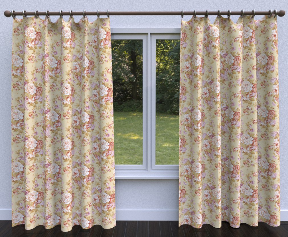 10910-02 Floral nan Gold & Yellow,Orange & Rust Charlotte Select