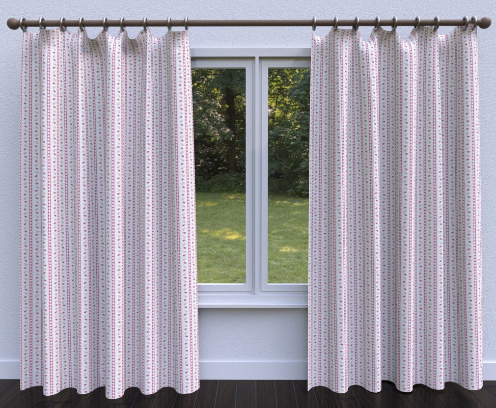 10920-03 Small Scale,Stripe nan Pink Charlotte Select