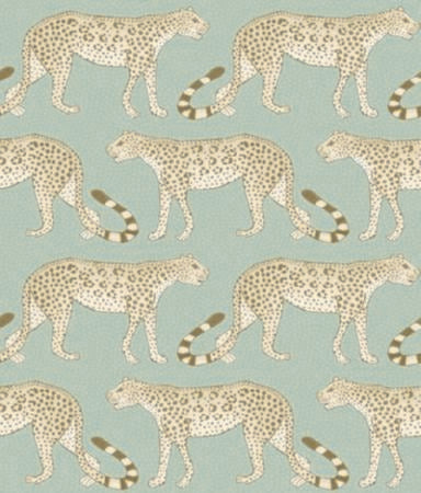 109/2009-CS LEOPARD WALK Olive White Cole & Son Wallpaper