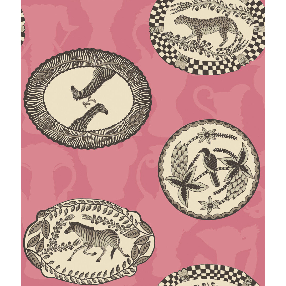 109/4023-CS MATRINAH Pink Cole & Son Wallpaper