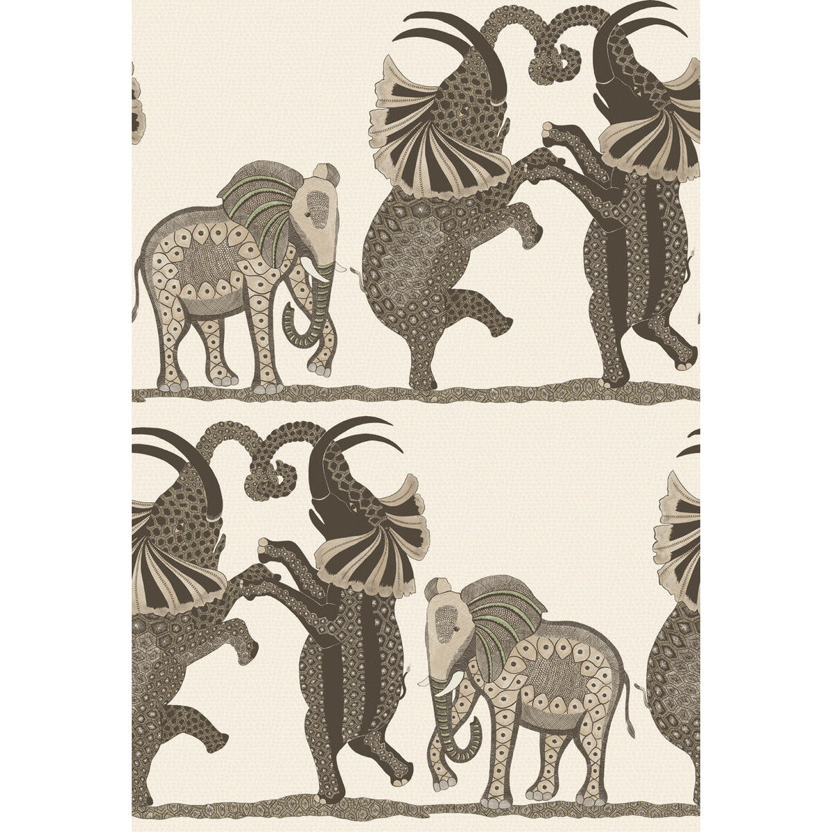109/8036-CS SAFARI DANCE NEUTRAL & CHARCOAL COLE & SON Wallpaper