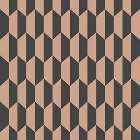 112/5022-CS PETITE TILE Charcoal Bronze Cole & Son Wallpaper