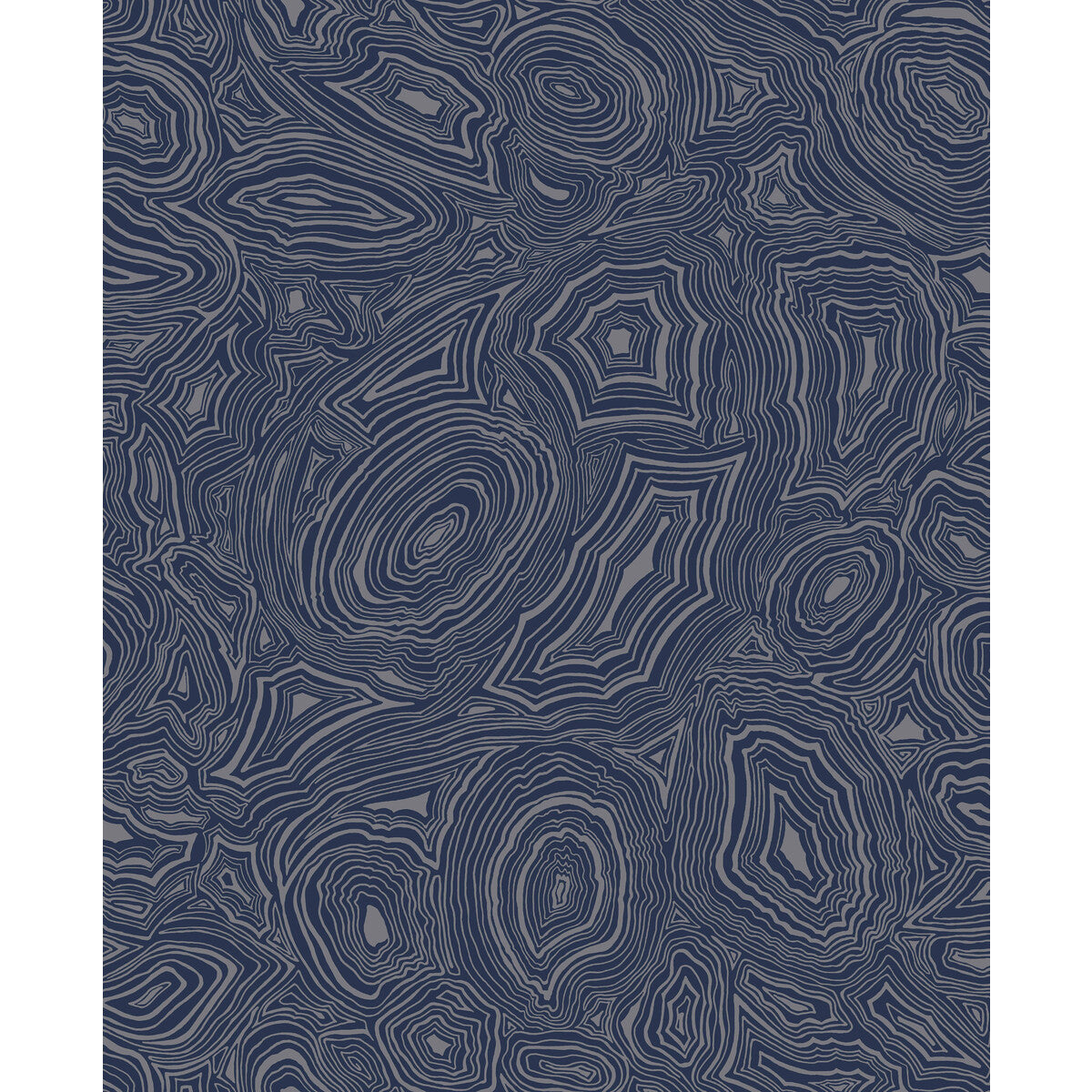 114/17034-CS MALACHITE MIDNIGHT/SILVER COLE & SON Wallpaper
