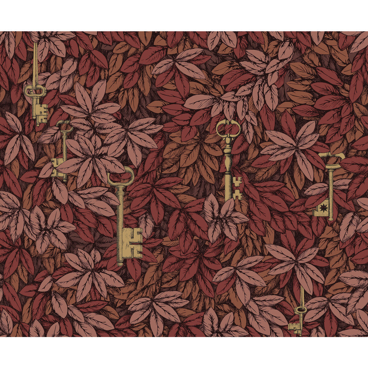 114/9019-CS CHIAVI SEGRETE Autumnal Leaves Cole & Son Wallpaper