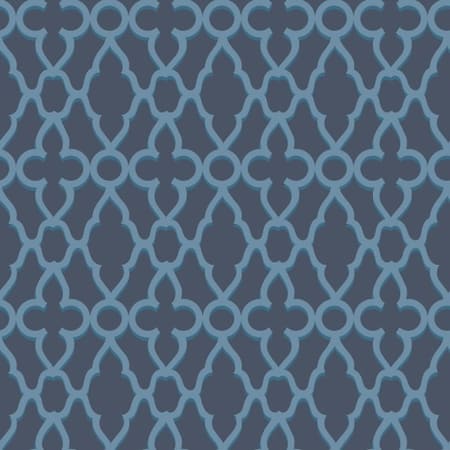 116/6024-CS Treillage Cerulean Midnight Cole & Son Wallpaper