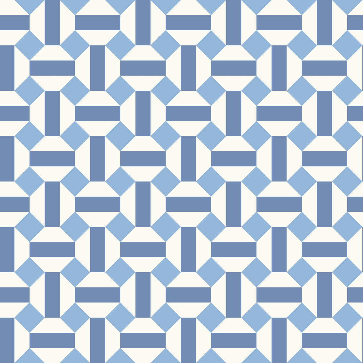 117/12037-CS Alicatado Hyacinth On Chalk Cole & Son Wallpaper