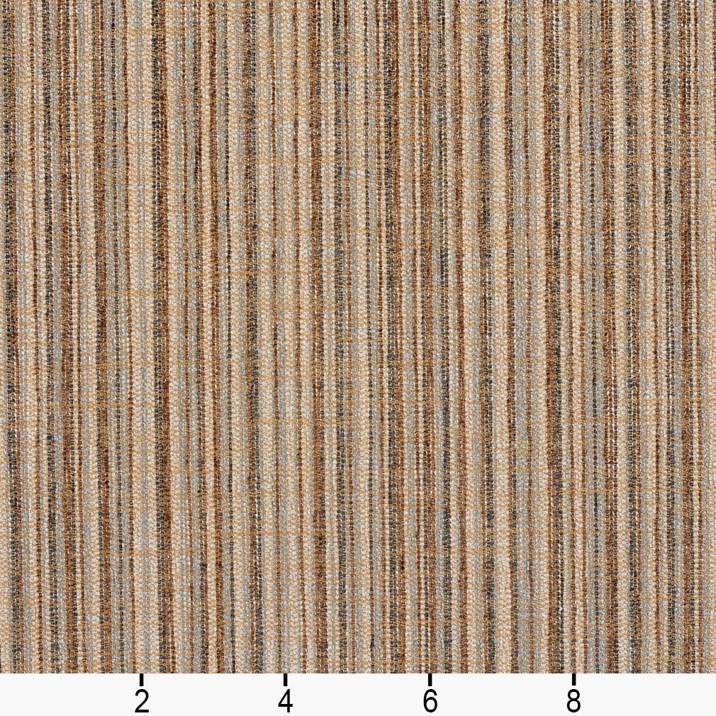 1180 Small Scale,Stripe Truffle Brown Charlotte Fabrics