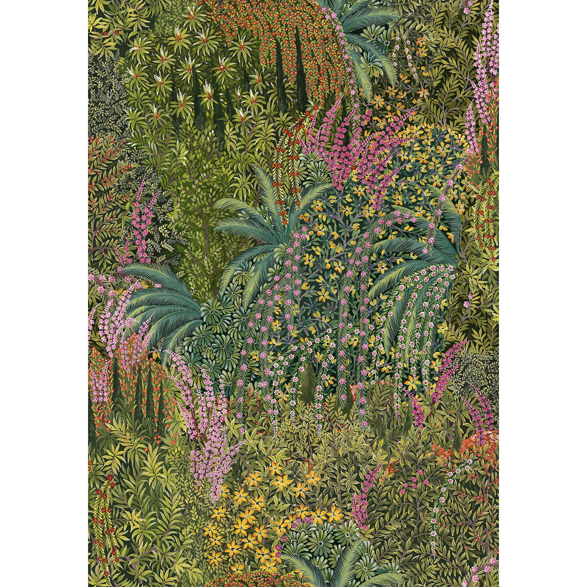 120/5014-CS CASCADE LEAF GREEN COLE & SON Wallpaper