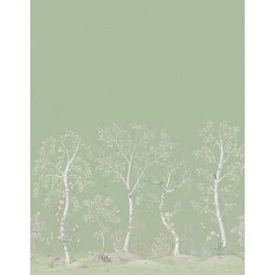 120/6021S-CS SEASONAL WOODS OLIVE SILK COLE & SON Wallpaper