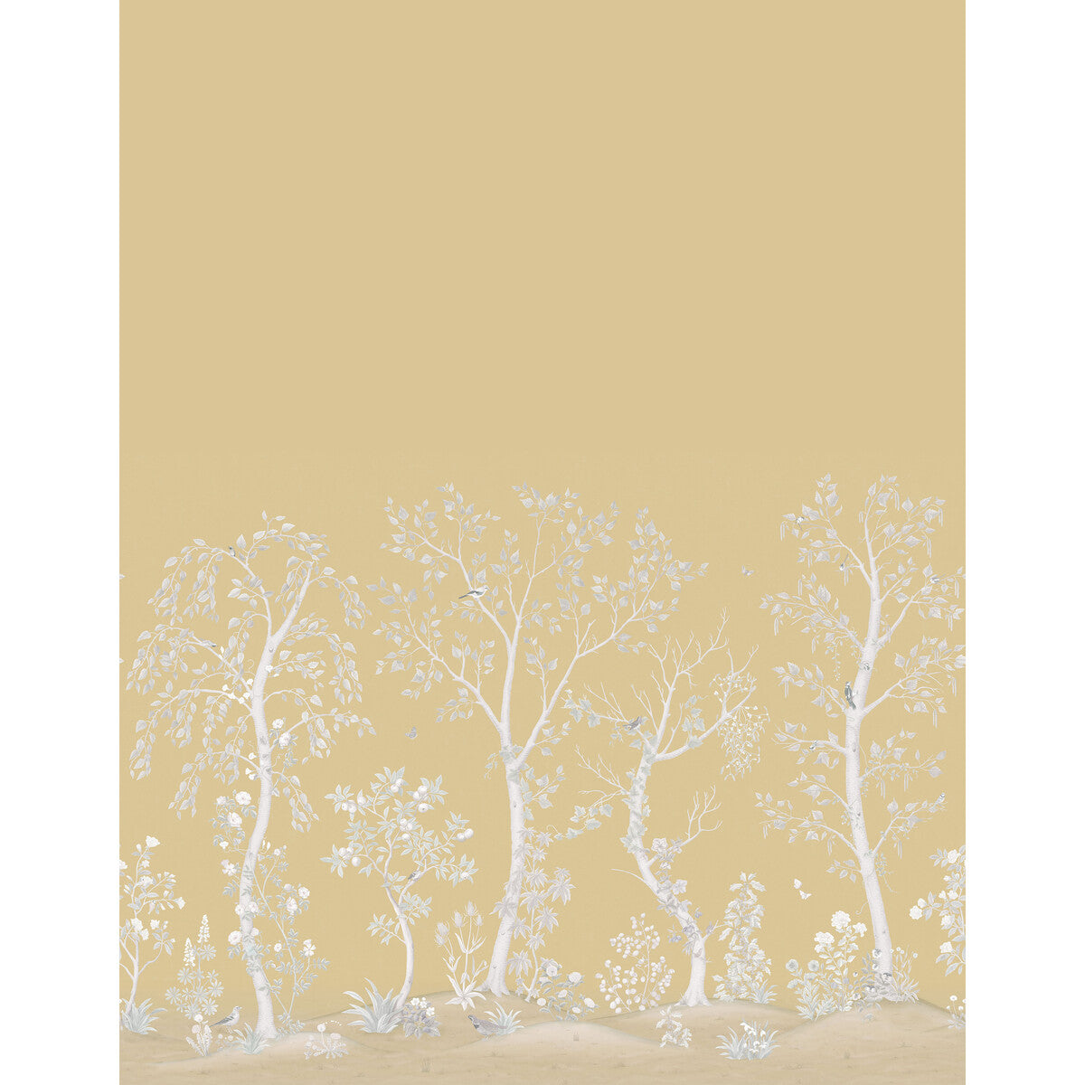 120/6024M-CS SEASONAL WOODS GOLD PEARL COLE & SON Wallpaper