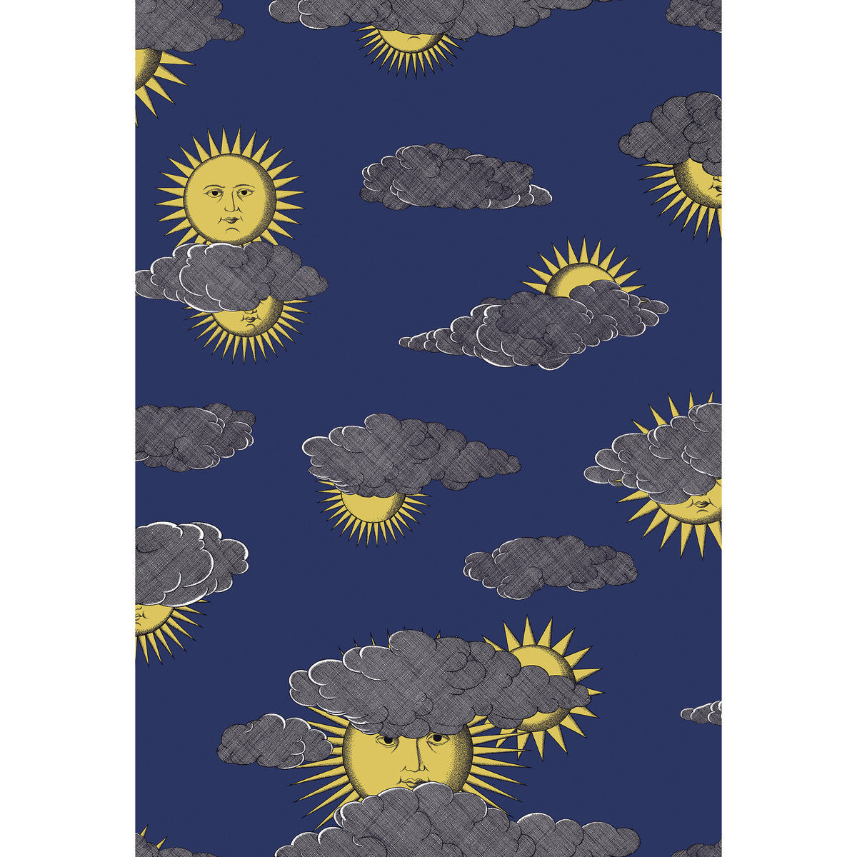 123/2006-CS SOLI E NUVOLE YELLOW BLUE COLE & SON Wallpaper