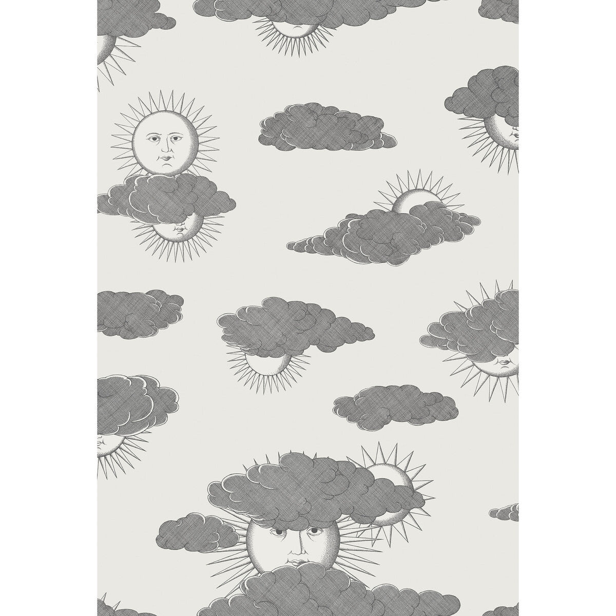 123/2007-CS SOLI E NUVOLE BLACK WHITE COLE & SON Wallpaper