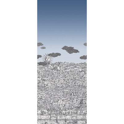 123/3014-CS VISTA MEDITERRANEA BLUE COLE & SON Wallpaper