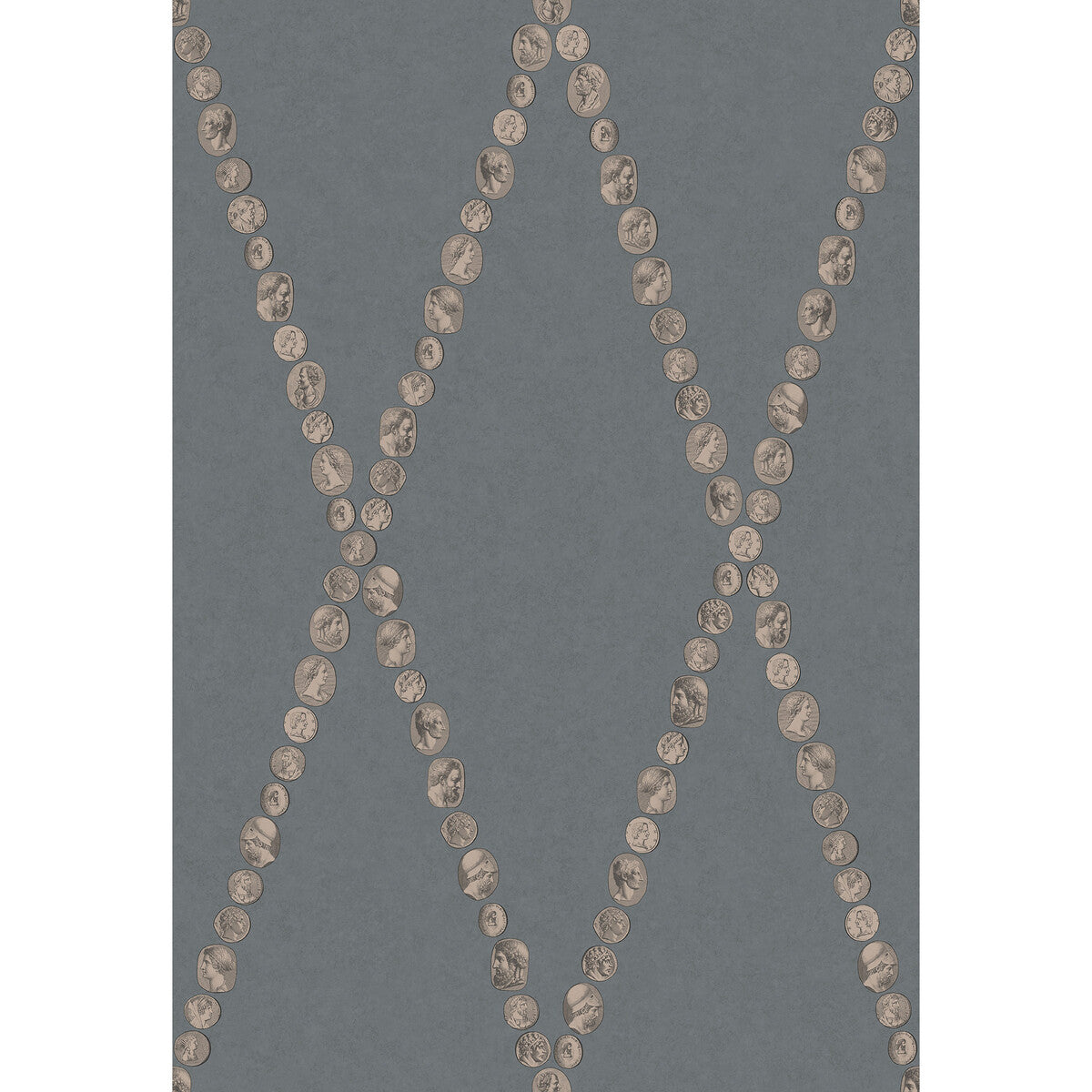123/4020-CS CAMMEI SLATE & ROSE GOLD COLE & SON Wallpaper