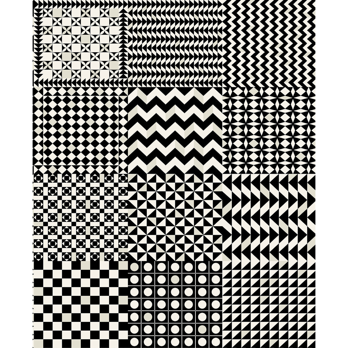 123/7032-CS GEOMETRICO BLACK & WHITE COLE & SON Wallpaper