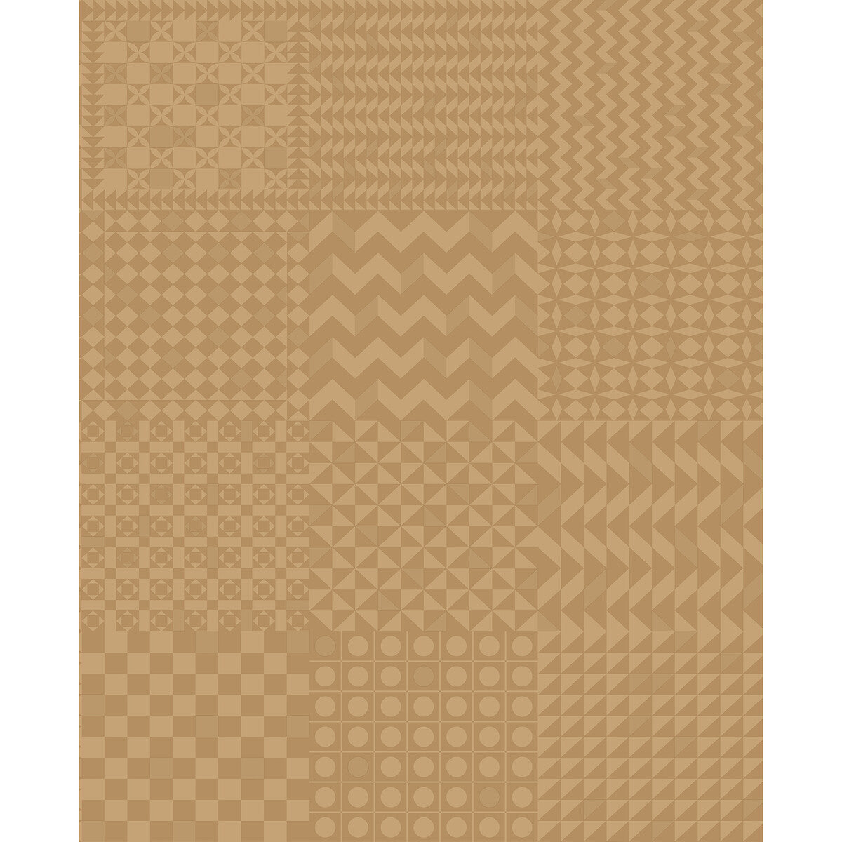 123/7035-CS GEOMETRICO GOLD ON GOLD COLE & SON Wallpaper