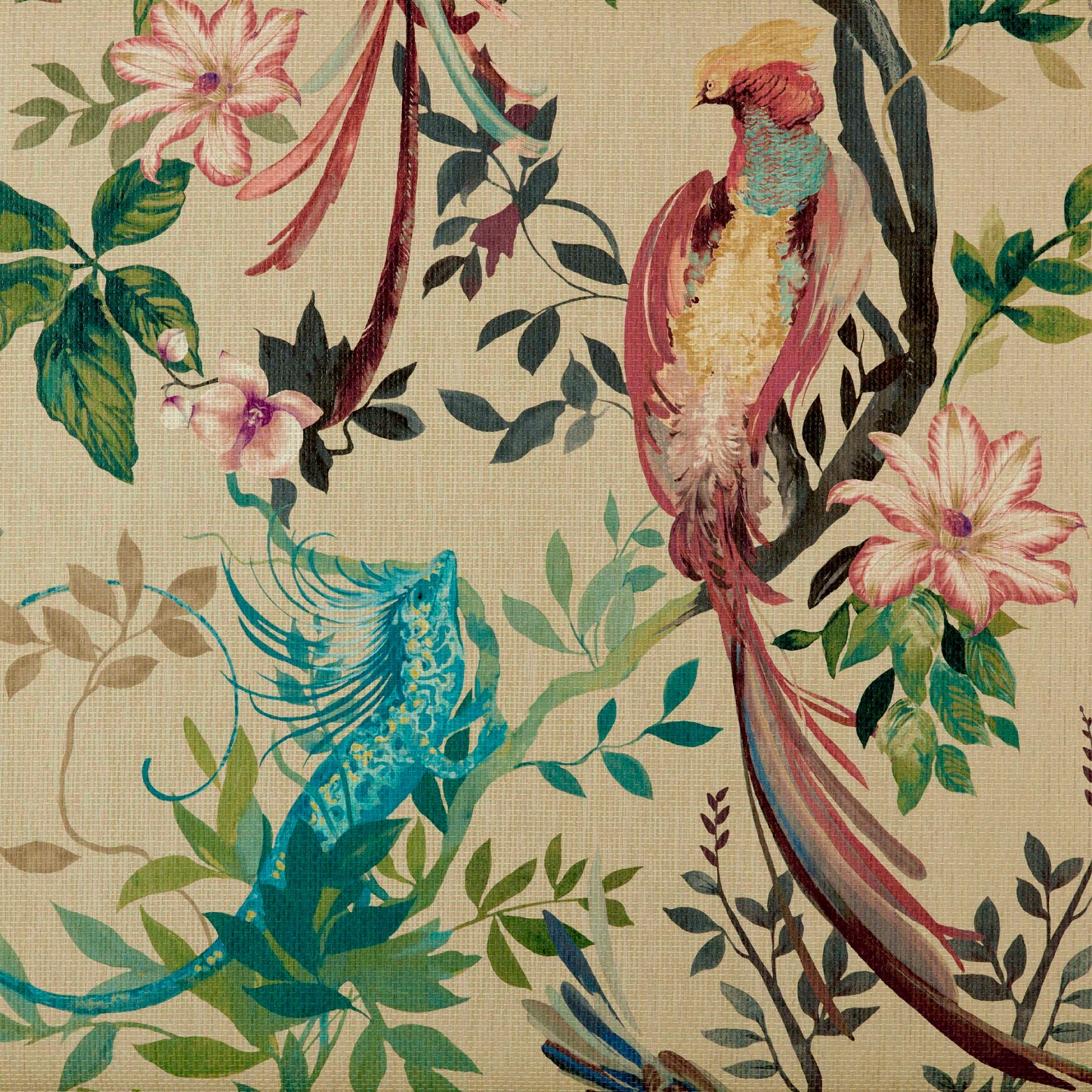 157PAPER01 1838-Wallcoverings WALLPAPER - WP # 01 LACQUER PAVILION