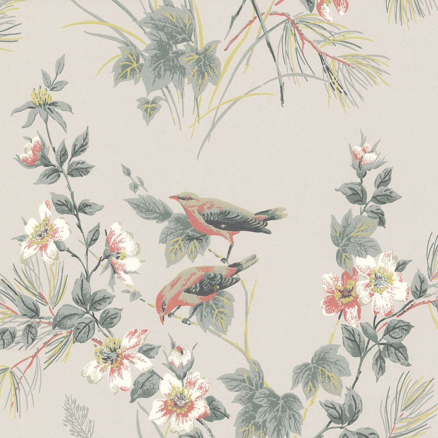 160110005 1838-Wallcoverings WALLPAPER - WP # 05 ROSEMORE