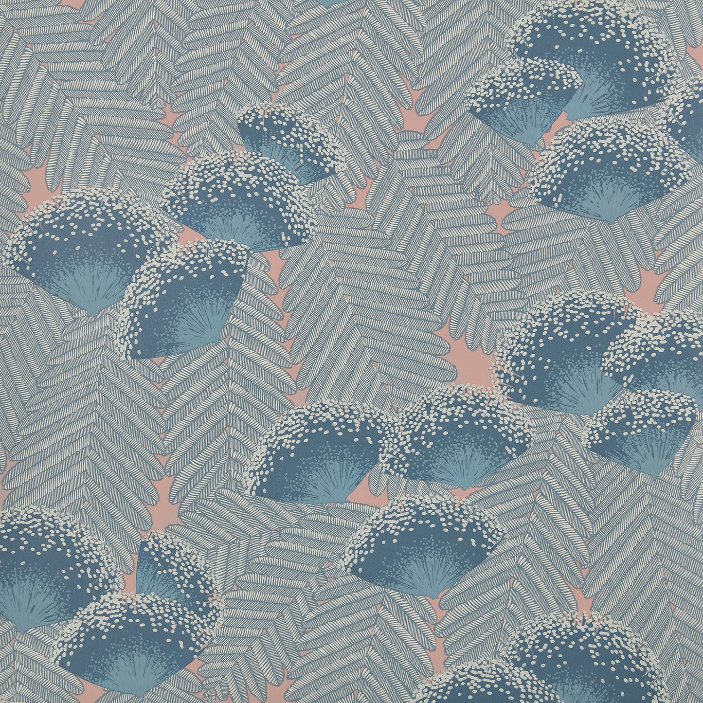 190713801 1838-Wallcoverings WALLPAPER - WP # 01 SOFT BLUE ELODIE
