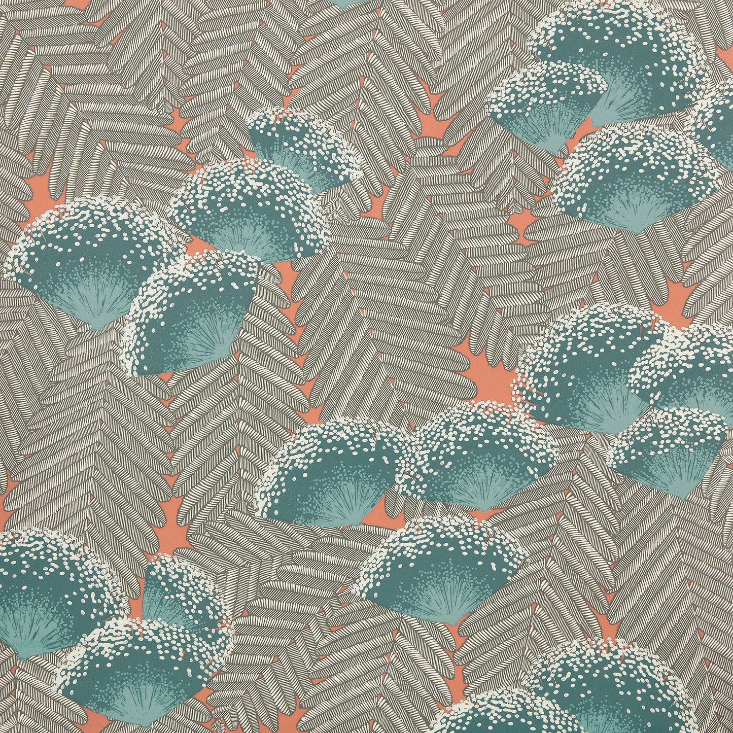 190713804 1838-Wallcoverings WALLPAPER - WP # 04 CANTALOUPE ELODIE