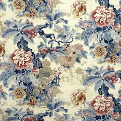 2006101-517 CHINESE LANTERN CORAL LEE JOFA Fabrics Drapery Upholstery