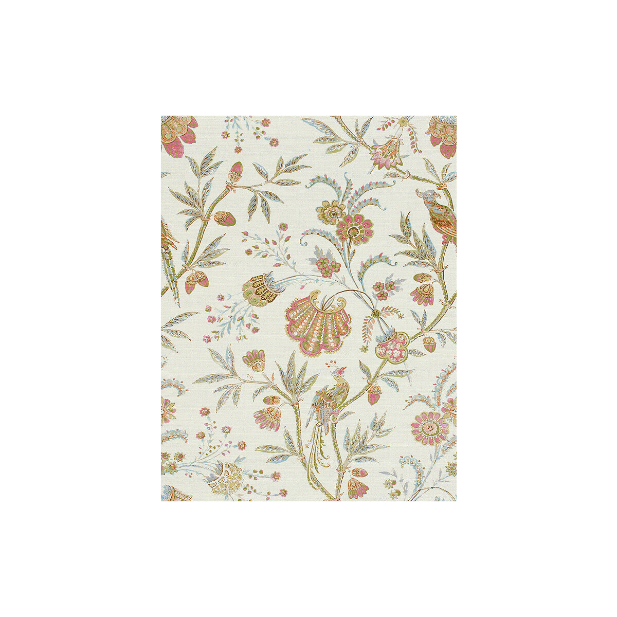 2013124-715 SEAFIELD PINK/AQUA LEE JOFA Fabrics Drapery Upholstery