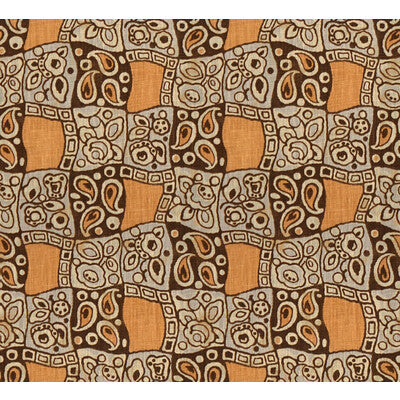 2015110-684 MARGARET WHISKEY/BROWN LEE JOFA Fabrics Drapery Upholstery