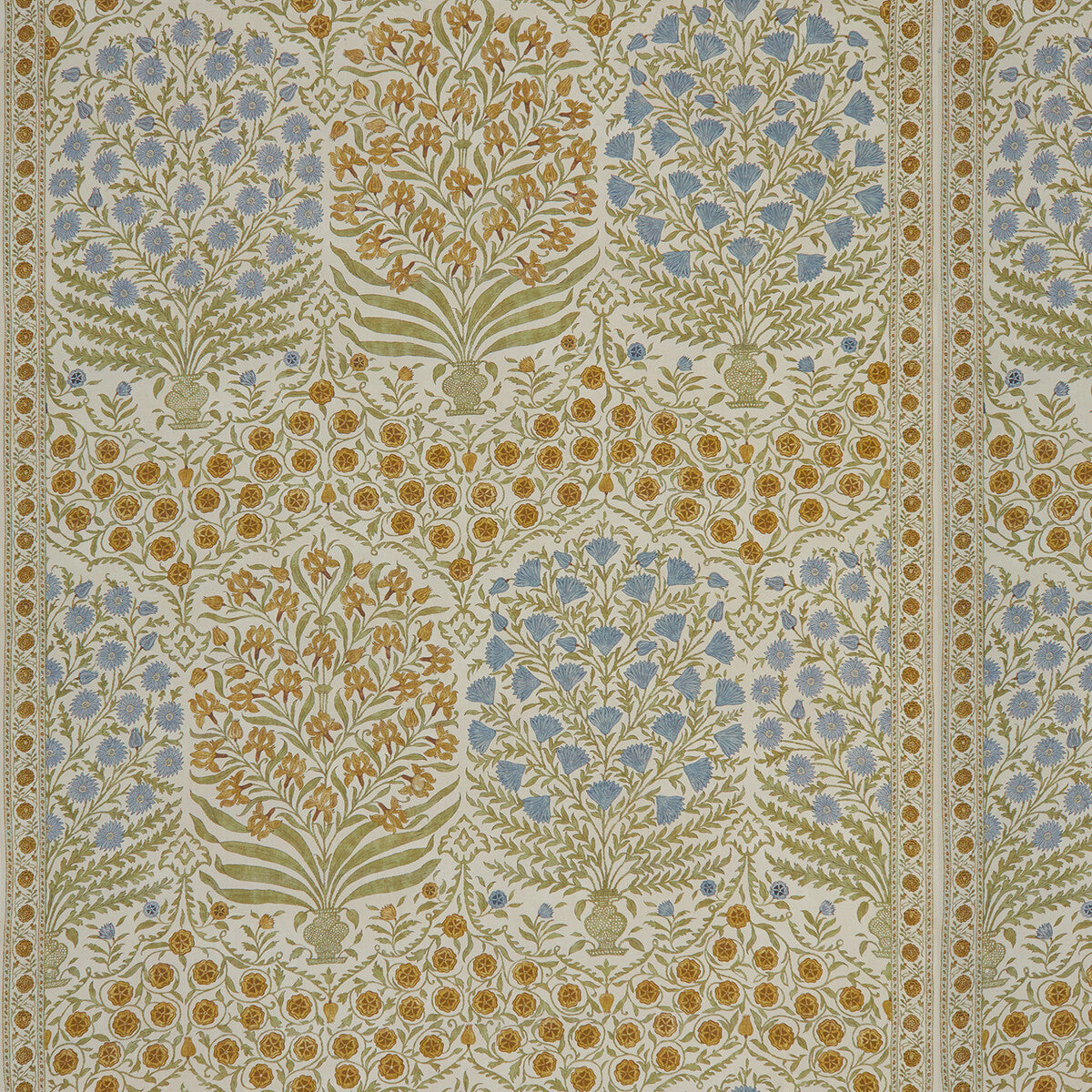 2017108-540 SAMEERA SAPPHIRE/GOLD LEE JOFA Fabrics Drapery Upholstery
