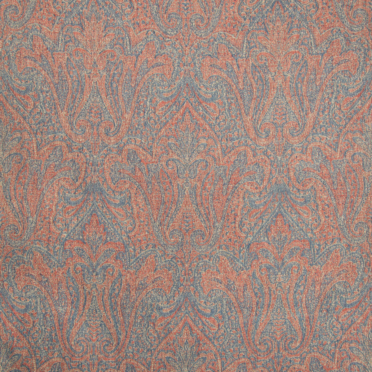 2017126-519 TOCCOA PAISLEY RUBY/BLUE LEE JOFA UPHOLSTERY