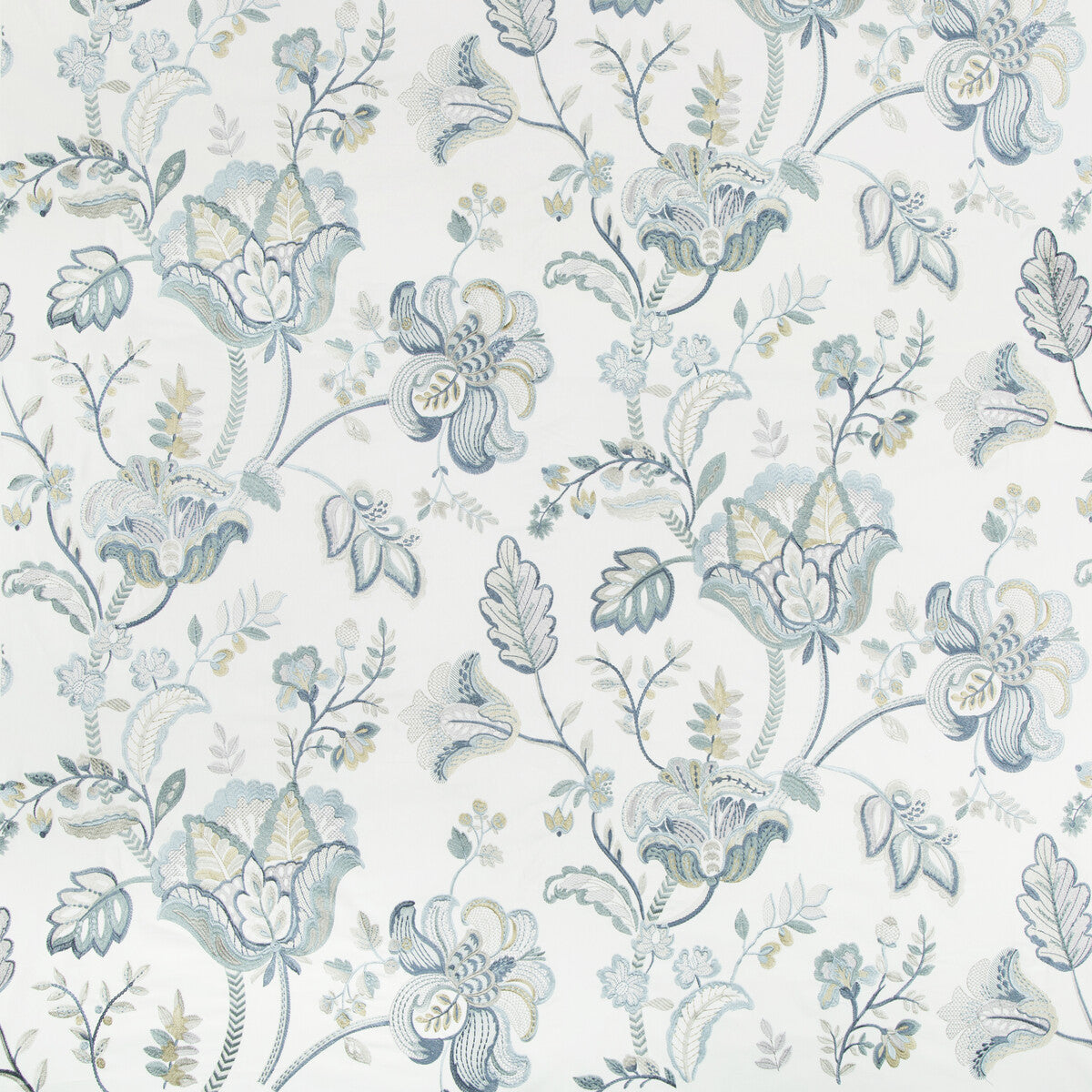 2017174-135 BRADFORD EMB JUNIPER/LAGOON LEE JOFA Fabrics Drapery Upholstery