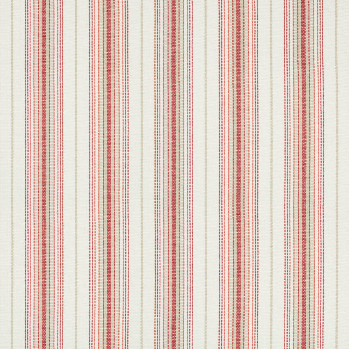 2018147-119 CASSIS STRIPE RED LEE JOFA UPHOLSTERY