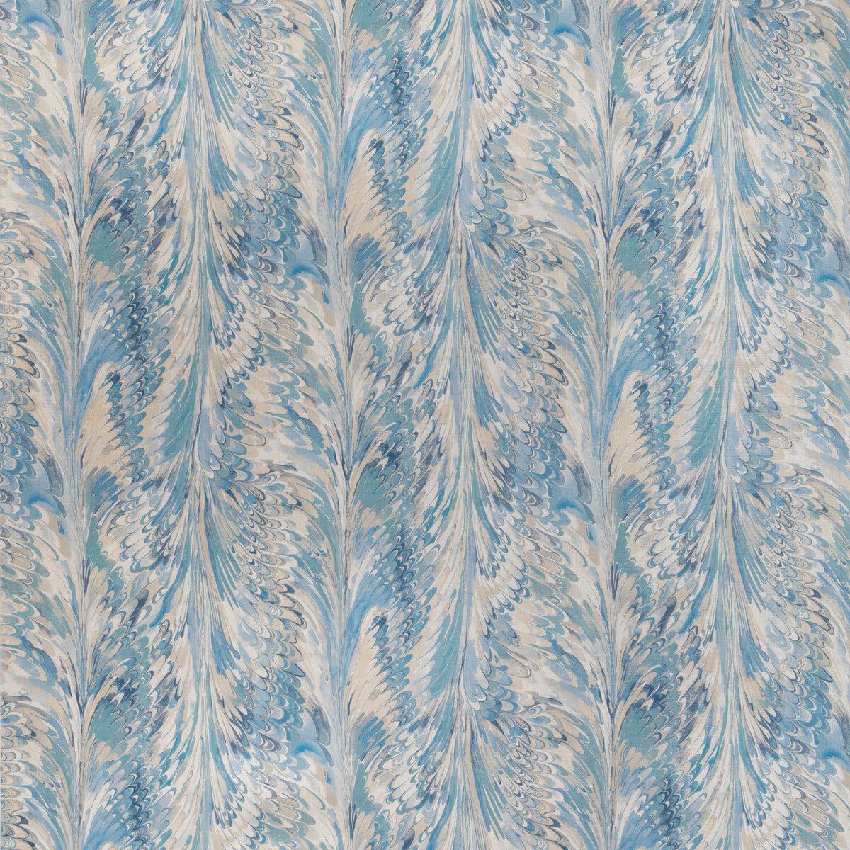 2019114-55 TAPLOW PRINT CAPRI/SKY LEE JOFA Fabrics Drapery Upholstery