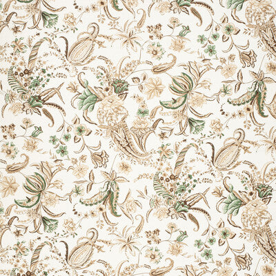 2020155-6316 PAISLEY PASSION BROW/GREE LEE JOFA Fabrics Drapery Upholstery