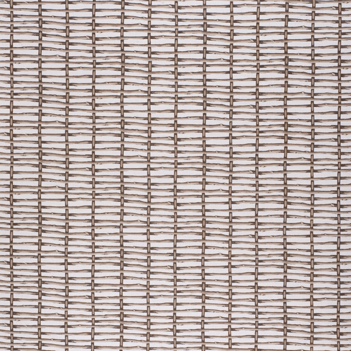 2020167-1016 TWIG FENCE BROWN/WHITE LEE JOFA Fabrics Drapery Upholstery
