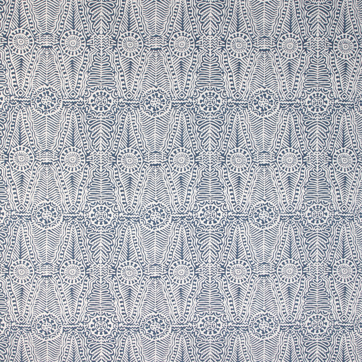 2020184-50 DRAYTON PRINT INDIGO LEE JOFA Fabrics Drapery Upholstery