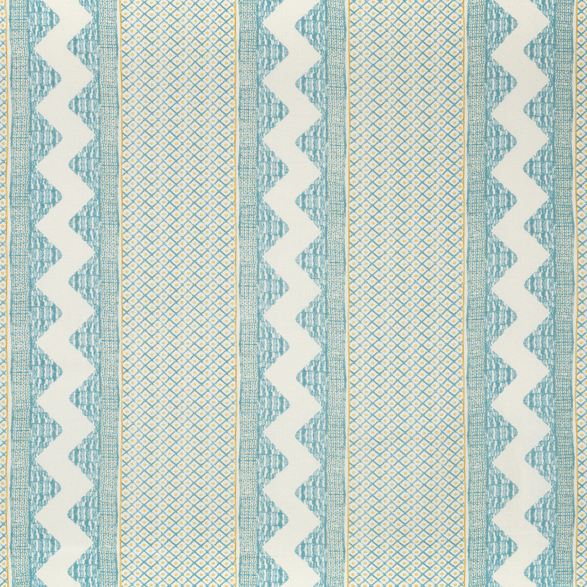2020188-134 WHITAKER PRINT OCEAN/GOLD LEE JOFA Fabrics Drapery Upholstery