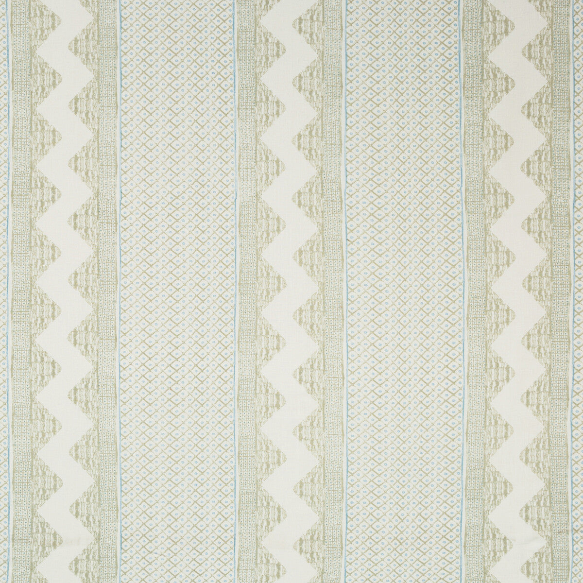 2020188-2313 WHITAKER PRINT SAGE/AQUA LEE JOFA Fabrics Drapery Upholstery